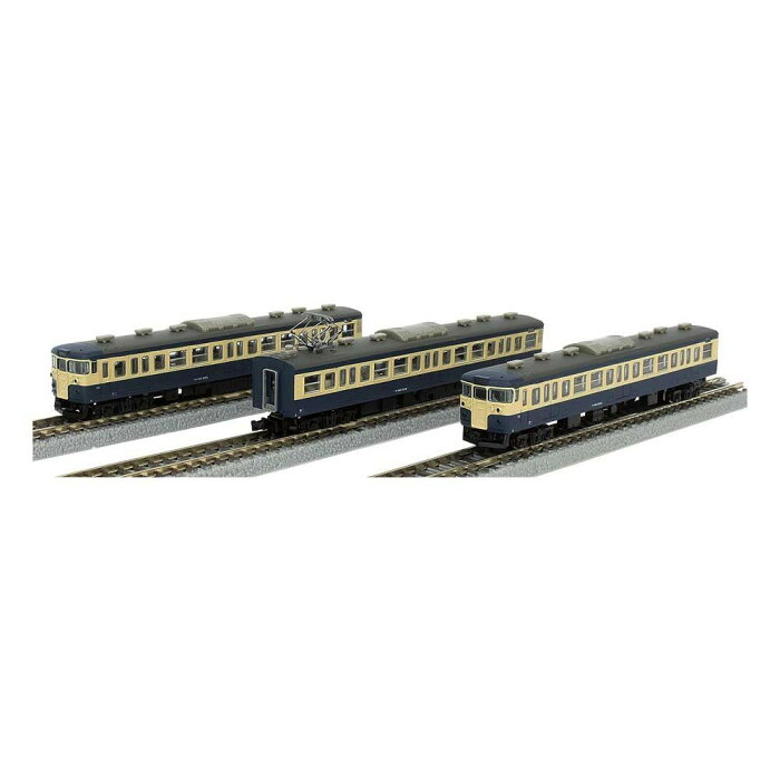 鉄道模型 115系 1000番代 横須賀色 3両セット Zゲージ 車両セット リアル｜PocketCompany　店