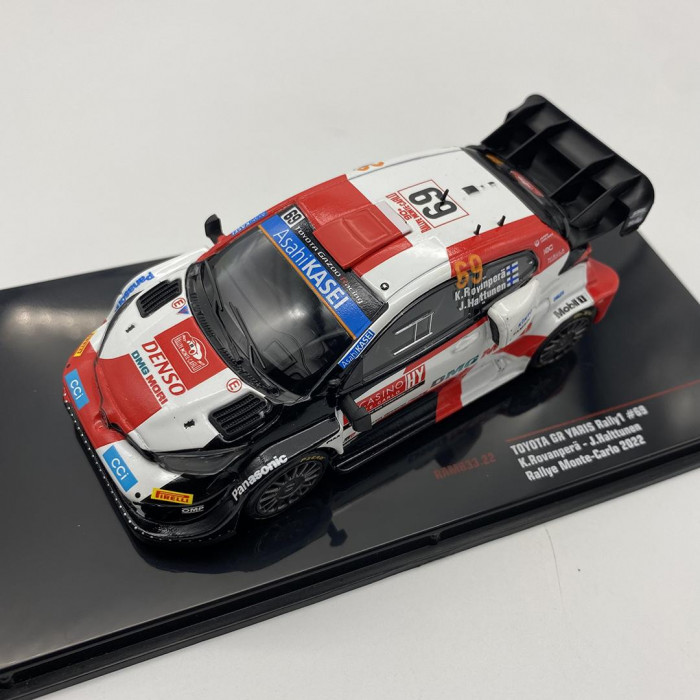 ミニカー 1/43 トヨタ ヤリス モンテカルロ ラリー 塗装済み 完成品 ダイキャスト｜PocketCompany　店