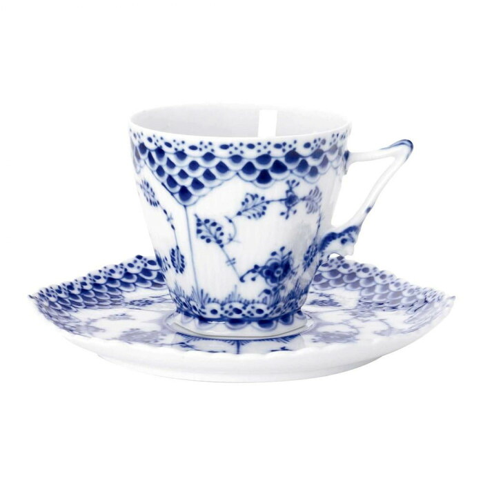 コーヒーカップ＆ソーサー ロイヤルコペンハーゲン フルレース 磁器 140ml｜PocketCompany　店
