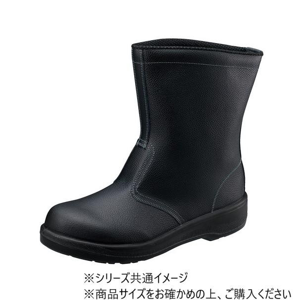 安全靴 25.5cm 牛革製 ワイドACM樹脂先芯 ウレタン2層底 黒|PocketCompany 店