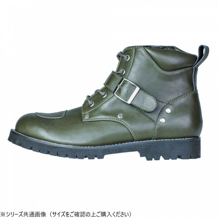 ワークブーツ 25.5cm 人工皮革 牛革シフトパッド付 着脱容易 ファスナー付｜PocketCompany　店
