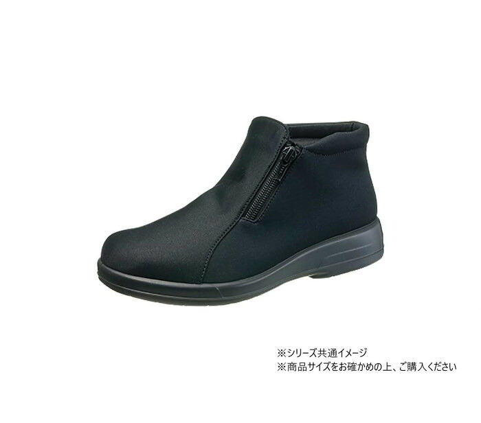 婦人用シューズ 防水 透湿性 機能素材採用 3E ブラック 25.5cm 屋外用|PocketCompany 店