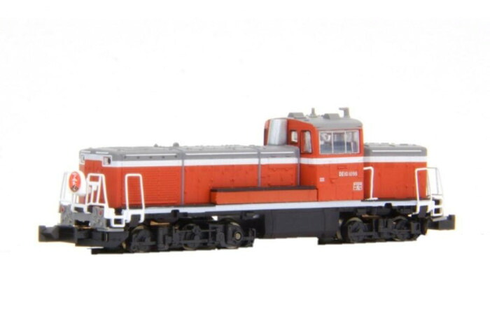 ディーゼル機関車 模型 DE10 1099号機 朱色 東武鉄道 鉄道模型 1/220サイズ｜PocketCompany　店
