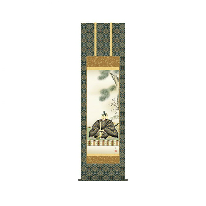 掛軸 長江桂舟 天神 伝統 節句 正月飾り 尺三 日本製｜PocketCompany　店