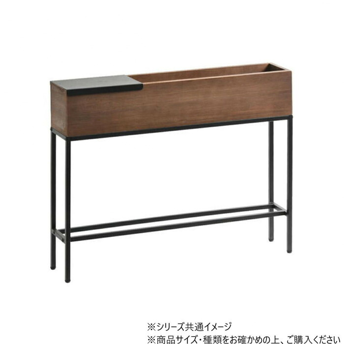 プランターボックス 幅80cm ブラウン 天然木 蓋付き 収納 家具|PocketCompany 店