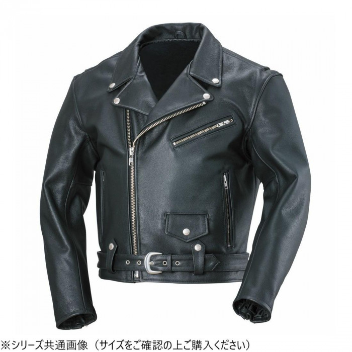 レザージャケット XLBサイズ ブラック 牛革製 ヴィンテージスタイル｜PocketCompany　店