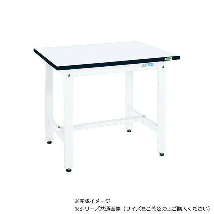 作業台 中量タイプ 特殊天板 パールホワイト 幅900mm 耐荷重500kg 日本製|PocketCompany 店