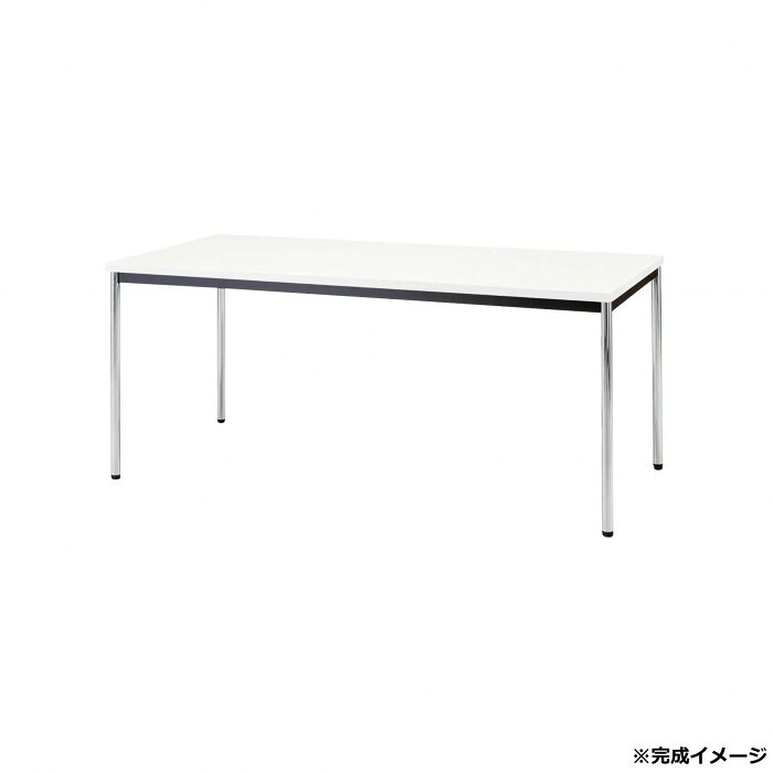 ミーティングテーブル 会議用テーブル 1800&times;900mm ホワイト｜PocketCompany　店