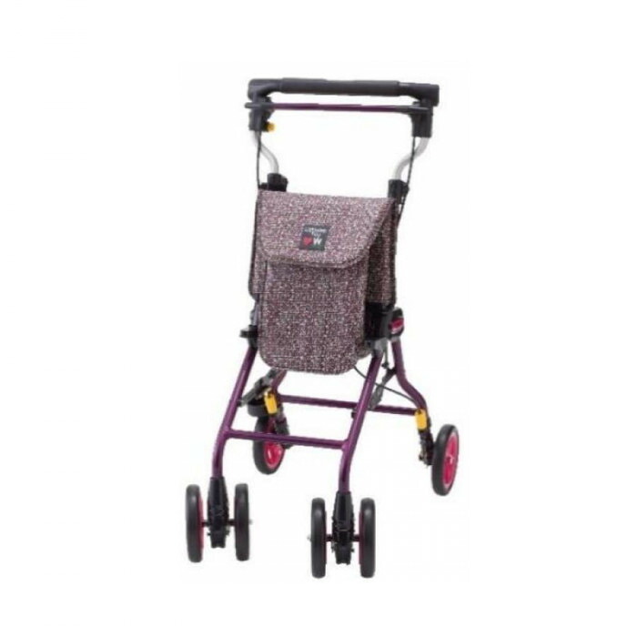 シルバーカー ライトステップ ヌーボー モザイクパープル 収納バッグ 背面ポーチ付｜PocketCompany　店 26,169円