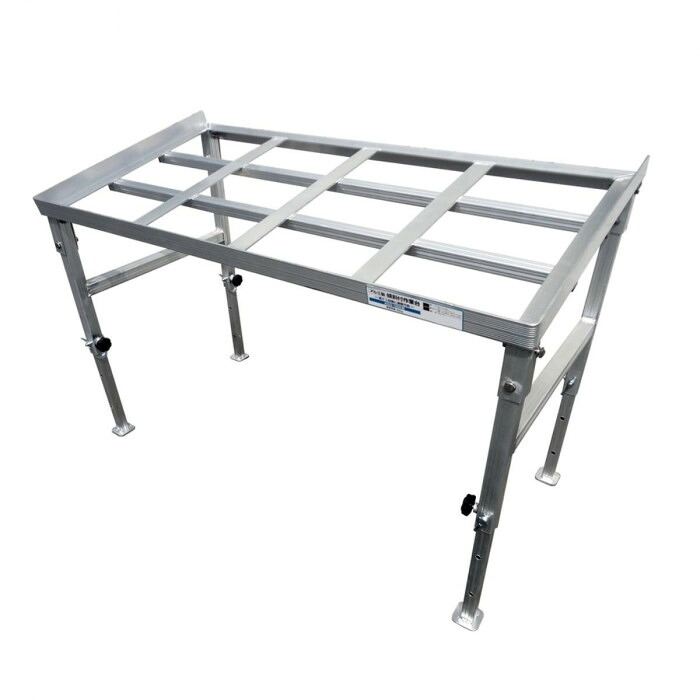 傾斜付作業台 アルミ製 幅1100mm 均等荷重60kg 選別 箱詰め用｜PocketCompany　店 17,086円