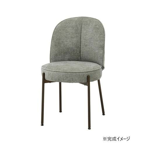 ダイニングチェア グリーン 幅49cm 座面高48cm お客様組立品 椅子|PocketCompany 店