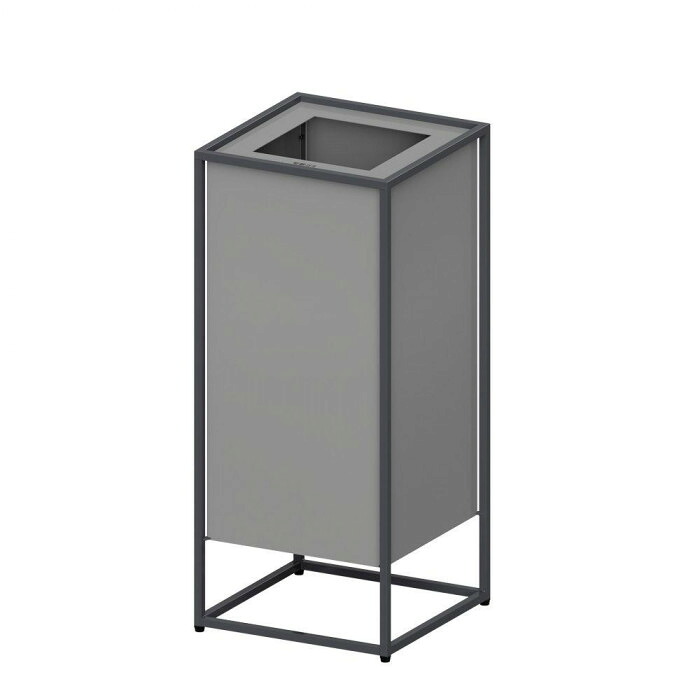 分別屑入 53L グレー 屋内用 角穴 可燃ゴミ 囲シリーズ 屑入れ 事務用品｜PocketCompany　店 45,461円