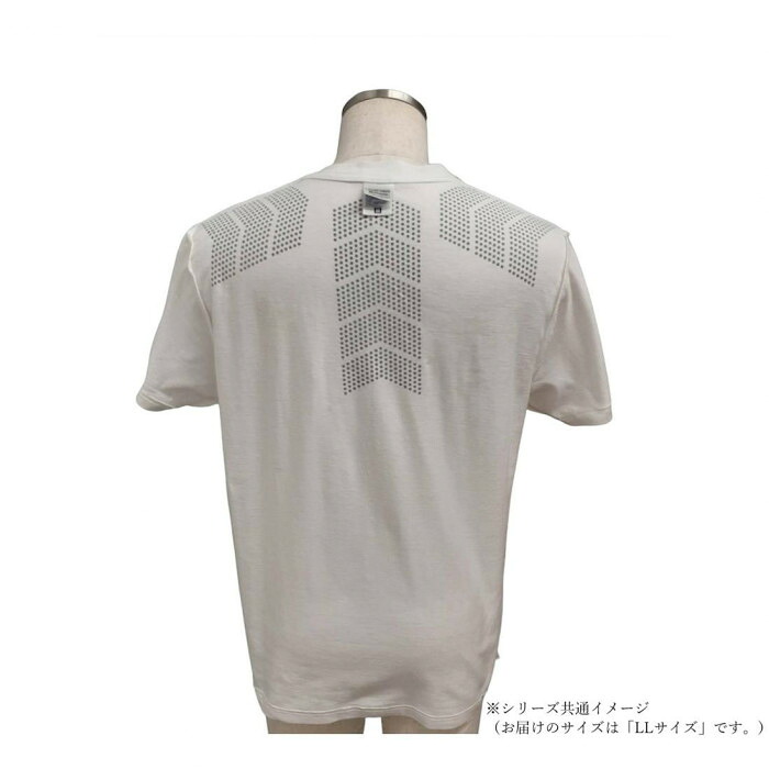 Tシャツ 抗菌防臭加工 ポリジン仕様 男女兼用 プレミアムショルダープラス ホワイト|PocketCompany 店
