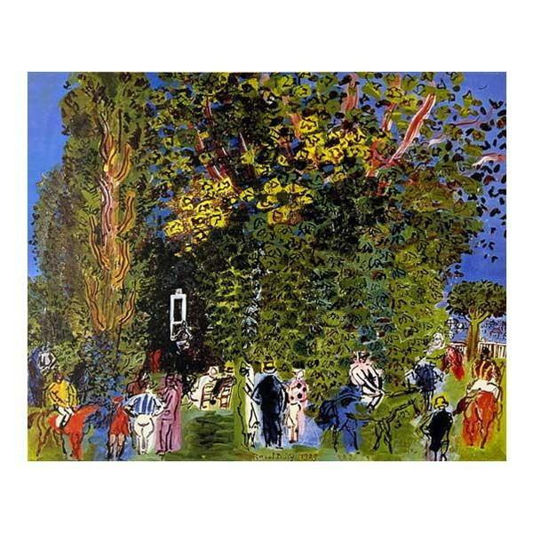 複製画 ラウル・デュフィ パドック 8号 額縁付き 世界の名画 美術品 インテリア｜PocketCompany　店 34,899円
