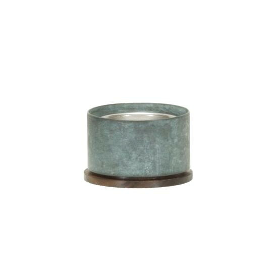 仏飯器 萌緑 2.7×4.9cm 真鍮製 仏具 供養 エイジングカラー 日本製|PocketCompany 店