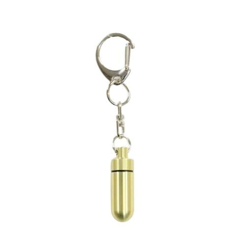 遺骨カプセル 20個セット ゴールド 小サイズ キーホルダー ペット供養｜PocketCompany　店