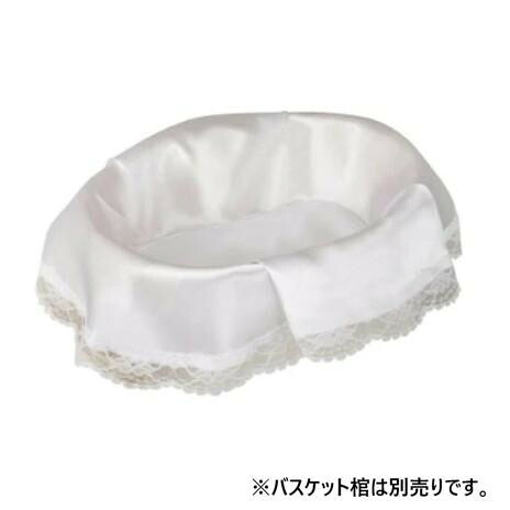 ペット供養 バスケットカバーセット ミニミニ 10入 枕 顔掛 リボン付|PocketCompany 店