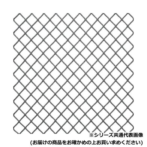 プロテクト 防鳥・耐衝撃ラッセルネット(撚線) シルバーグレー 防炎 10mm目 3m×6m 1枚|PocketCompany 店