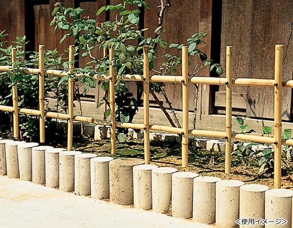 竹柵 ガーデニング 柵 竹 庭の竹垣根 大型植木鉢 竹の垣根 庭園 竹垣フェンス 花壇ブロック 12個 Pocketcompany 大型時計 店 花壇などの柵に最適です