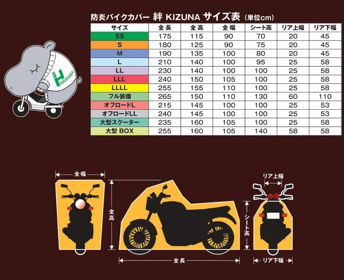 平山産業 バイクカバー 絆 オフロードLL KIZUNA-OFFLL グレー C3iFI0yX7p, 車、バイク、自転車 -  centralcampo.com.br