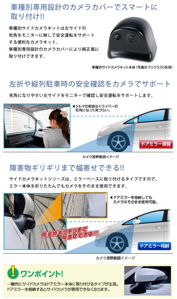 データシステム(Datasystem)車種別サイドカメラキット(標準タイプ)タント・タントカスタム用 SCK-56T3N