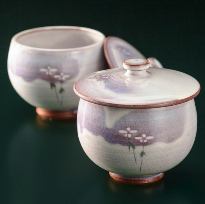 半額SALE／ 松尾邑華作 梅鉢草茶器揃 K11205014 gadkarisclinic.com