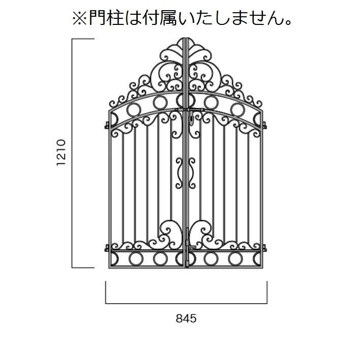 フェンス おしゃれ 玄関 門用エクステリア おしゃれ 門柱 門柱 Diy 門柱 門柱 据置式のアイアン製イングランド門扉 デザイン Pocketcompany 店 エクステリア