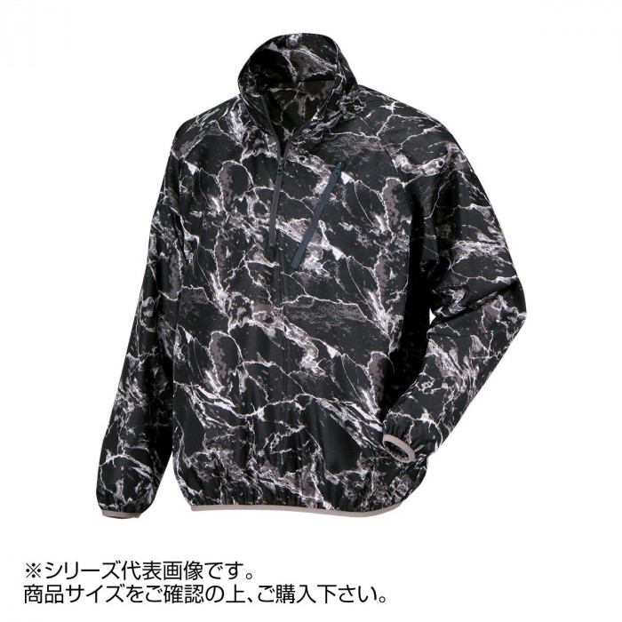 カジメイク 防風プルオーバー マーブル 78 2276 3L