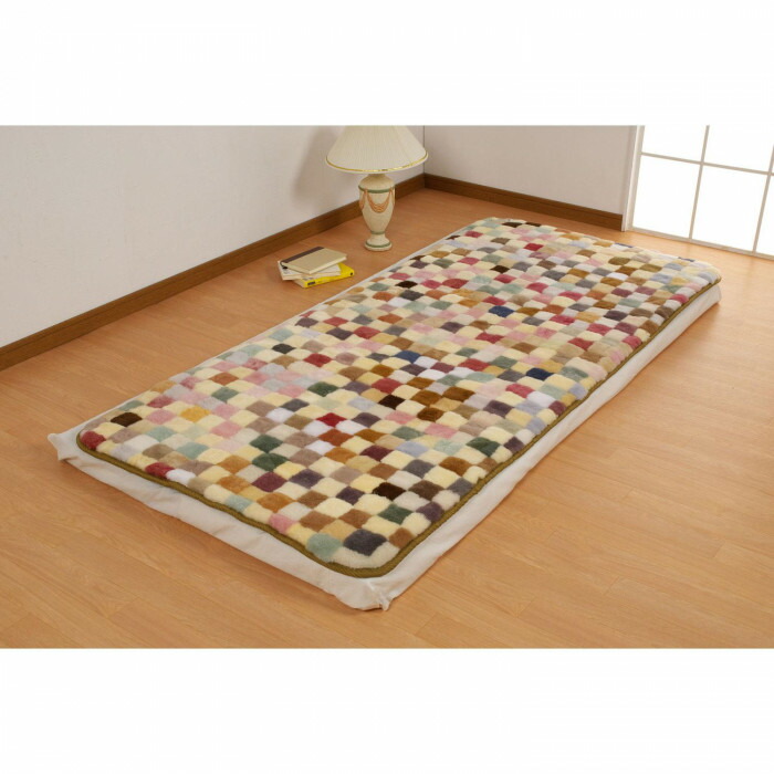 楽天市場】【ランキング1位獲得】ムートン パッチワークシーツ