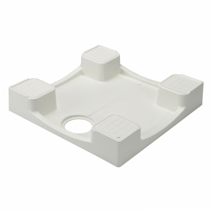 シナネン 洗濯機 かさ上げ台 フロアアップベース FUB-6464SNW フロアアップベース FUB-6464SNW 洗濯機防水パン専用かさ上げ台