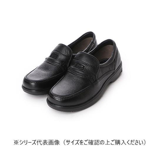 カジュアルシューズ ブラック 26.5cm 4E 牛革靴 クッション性 紳士靴