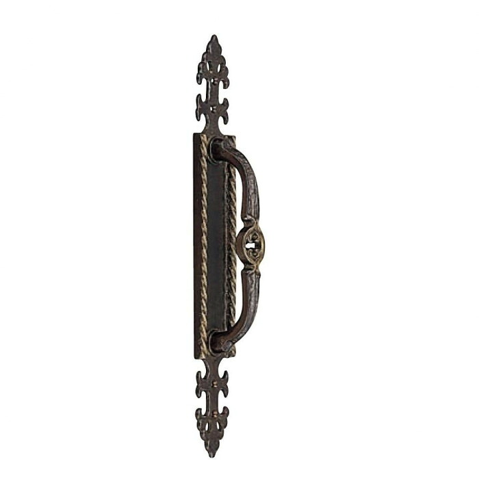 受け取り人 330粍 スパニッシュ座付 金管楽器製 古代色 部屋の入り口手持ち部分 シロクマ