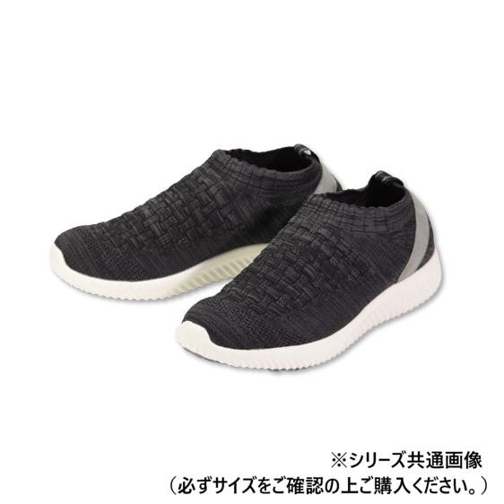 ストレッチスニーカー Ｍサイズ ブラック 超軽量 転倒予防 マリアンヌ