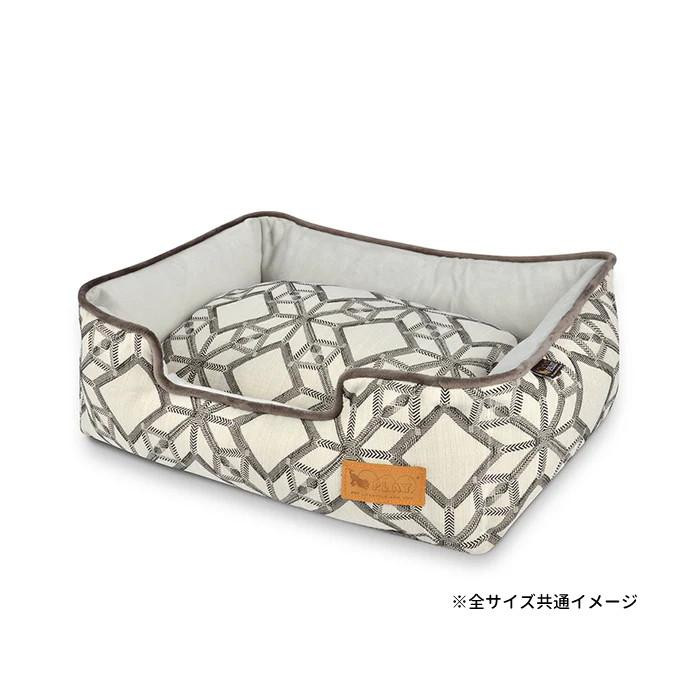 待ち合い室寝台 M しろがね色 しろがね色 パステル色の衣料繊維 座布団
