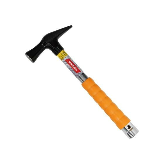 電工レンチハンマー 多用途 モンキレンチ対応 ソフトグリップ 255mm 430g