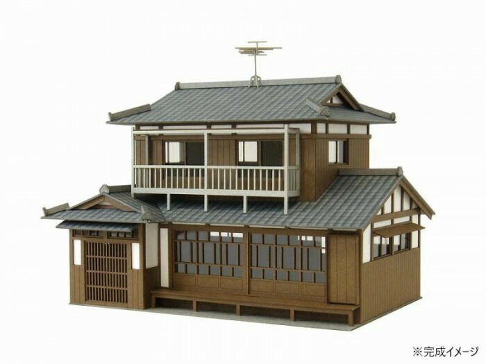 みにちゅあーとキット 情景シリーズ S\u003d1/87・80 民家-3 MK05-28