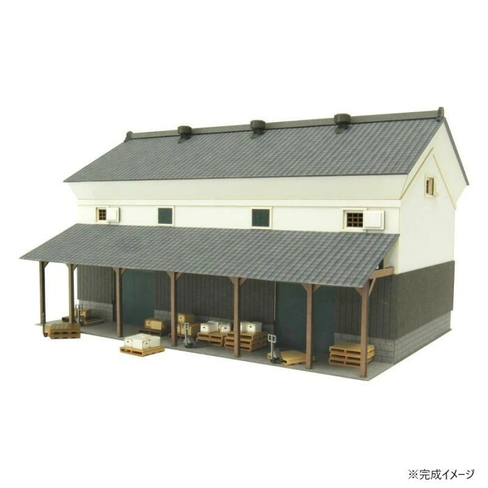 みにちゅあーとキット 情景シリーズ S\u003d1/87・80 倉庫-1 MK05-46