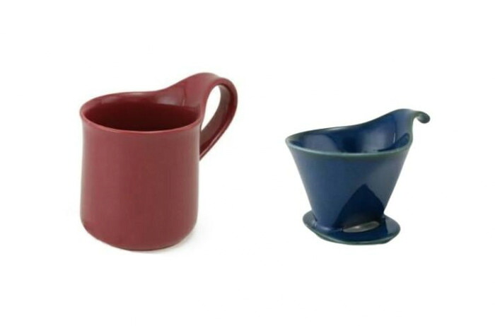 ドリッパー マグカップセット 陶磁器製 アクアミスト コーヒー 抽出器具 ギフト