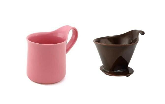 コーヒーセット ドリッパー マグカップ 陶器 2点セット 贈り物 プレゼント
