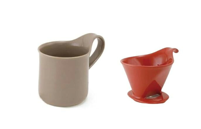ドリップコーヒーセット 陶磁器製 ドリッパー カフェマグカップ 日本製 贈り物