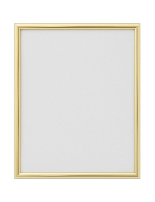 デッサン額 太子サイズ ゴールド 378×287mm アルミ製 アクリル 額縁 太子