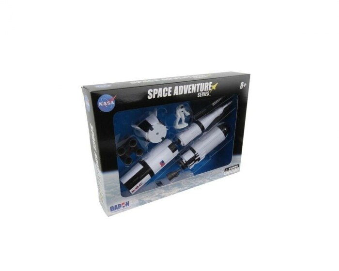 ロケット プレイセット スペースアドベンチャー 知育玩具 ダイキャスト製
