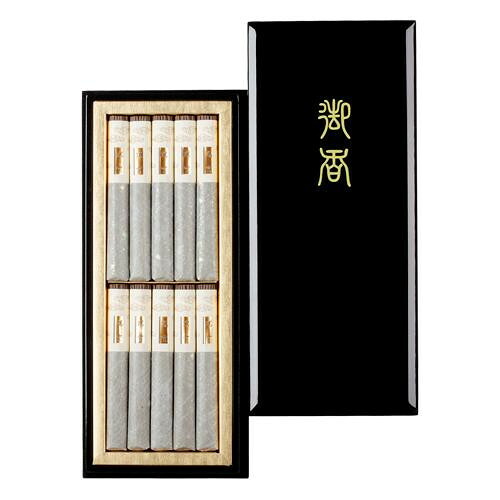 日本香堂 瑞雲　塗箱短寸10入り 571955