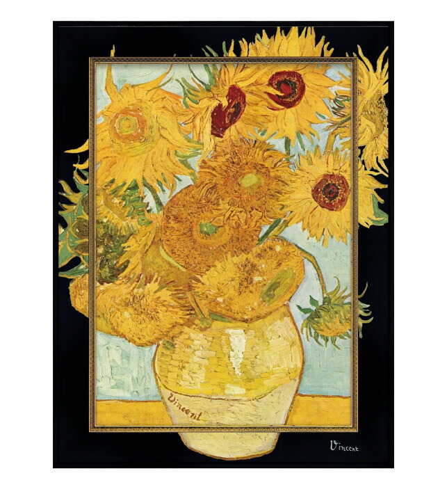 アートパネル ゴッホ ひまわり ビッグアート 42×55cm 名画 壁掛け の商品写真