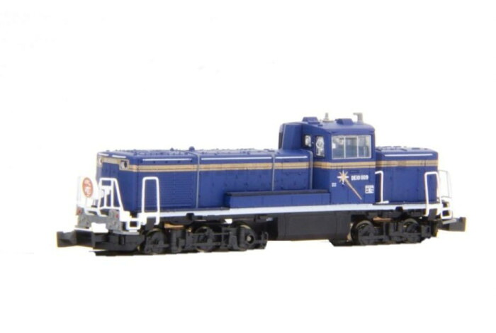 ディーゼル機関車 模型 1109号機 青色 鉄道模型 玩具 コンパクト 走行可能
