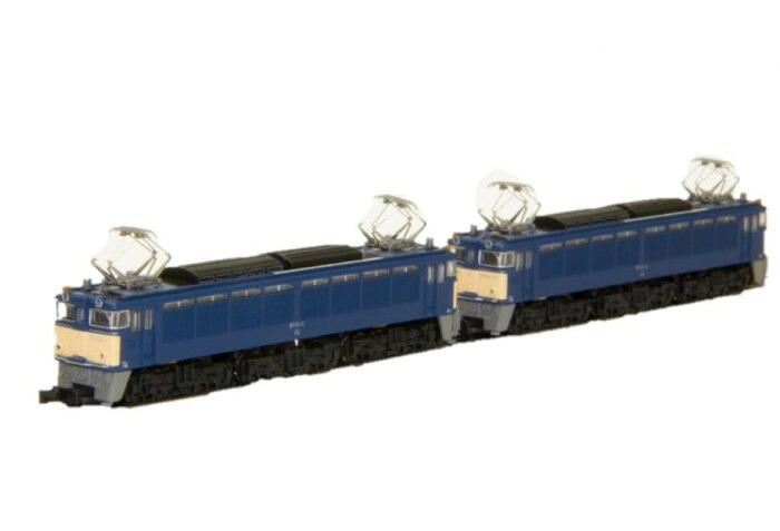 電気機関車 EF63形 1次形 青 重連セット 鉄道模型 1/150 2両組