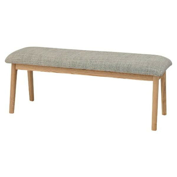 モタ ベンチ ナチュラル 幅102cm 天然木 アッシュ 椅子 玄関 完成品 東谷