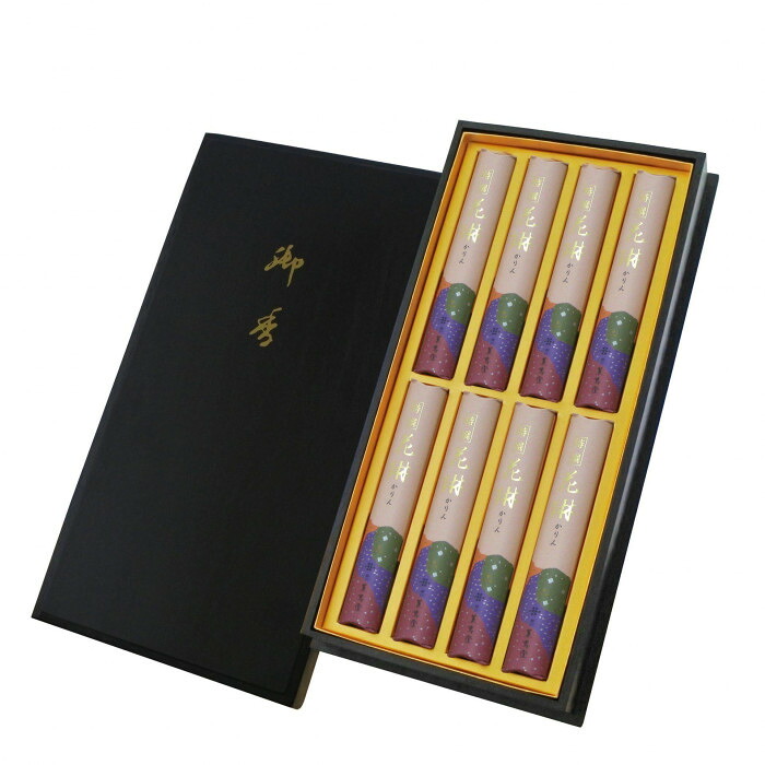 お線香 特撰花琳 桐箱入 8把入 160g 白檀 贈答用 進物用 薫寿堂
