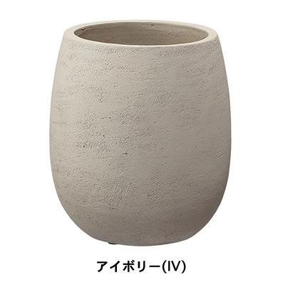 鉢 軽気球 象牙色 30糎 テラコッタ製 15L 底穴あり 室外