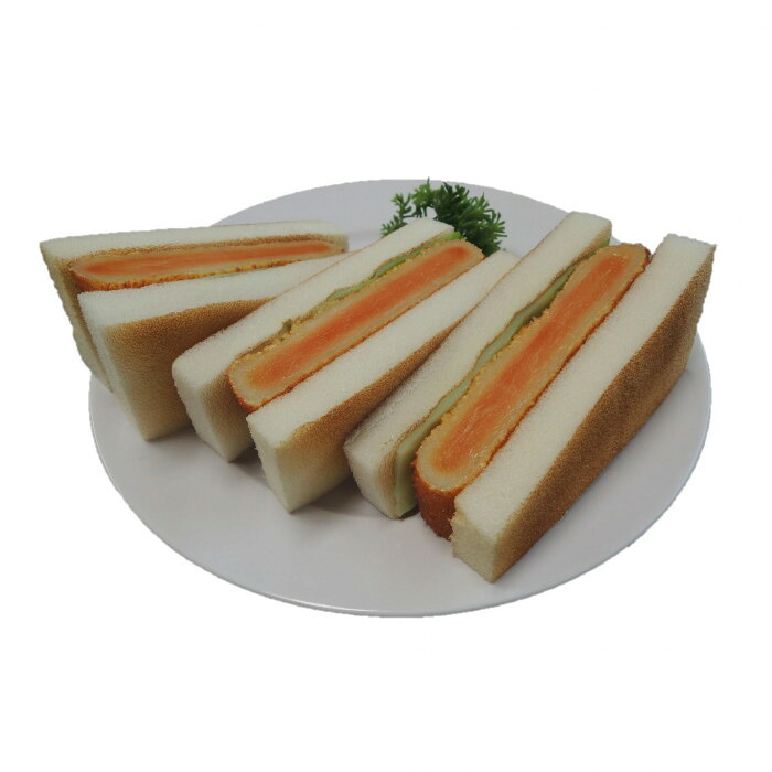 食品サンプル カツサンド リアル 職人手作り 軟質塩化ビニール製 日本製